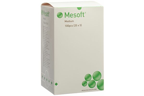 Mesoft NW tampons ronds 35mm stériles 20 x 5 pce