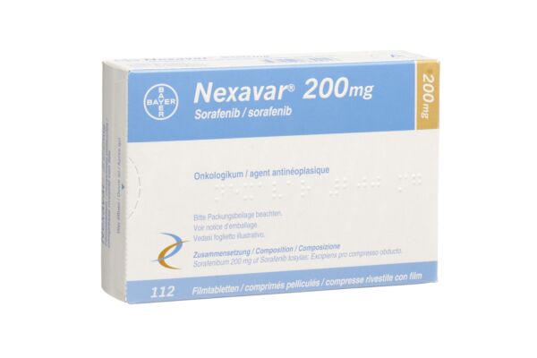 Nexavar cpr pell 200 mg 112 pce