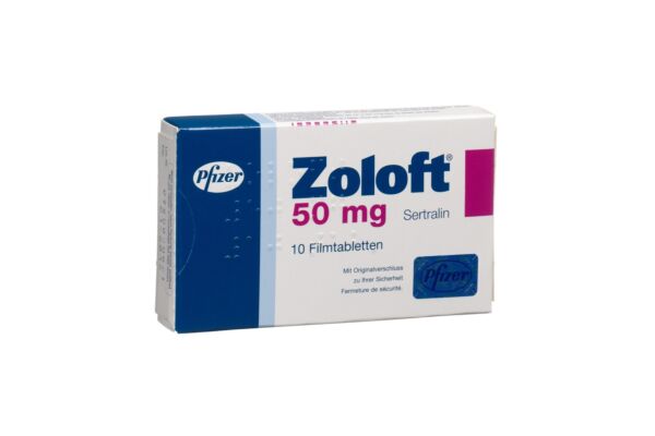 Zoloft Filmtabl 50 mg 10 Stk