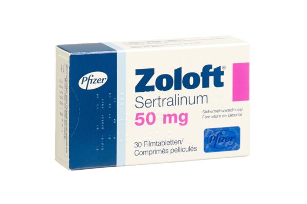 Zoloft Filmtabl 50 mg 30 Stk