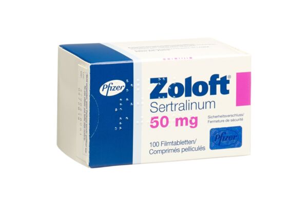 Zoloft Filmtabl 50 mg 100 Stk