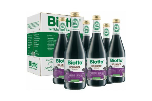 Biotta Sureau Bio 6 fl 5 dl