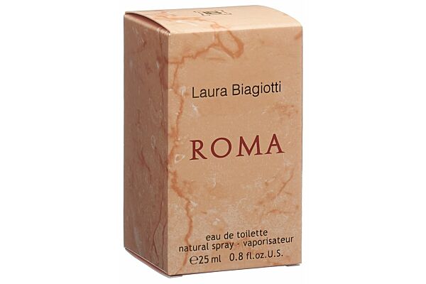 Laura Biagiotti Roma Donna Eau de Toilette Natural Nat Spr 25 ml