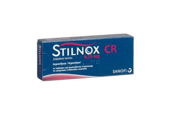 Stilnox CR cpr ret 6.25 mg 14 pce