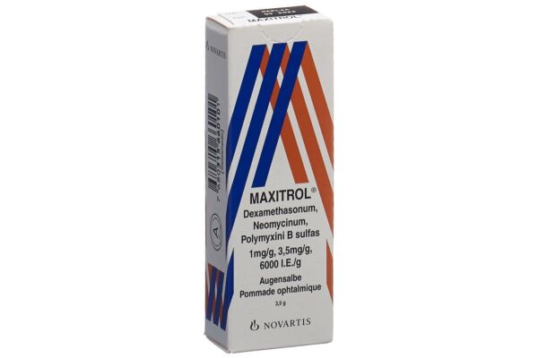 Maxitrol Augensalbe Tb 3.5 g