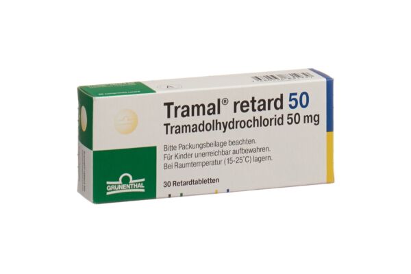 Tramal retard Ret Tabl 50 mg 30 Stk