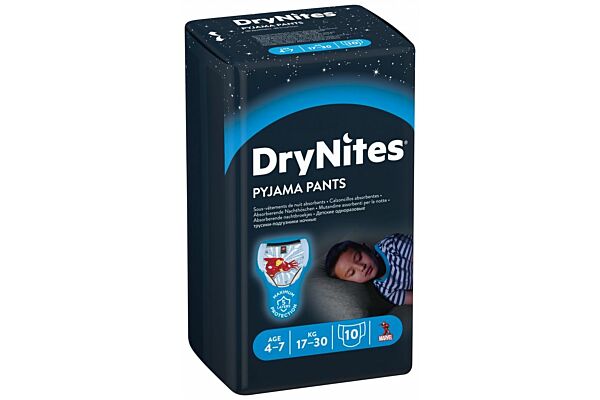 Huggies Drynites couches de nuit boy 4-7 ans 10 pce