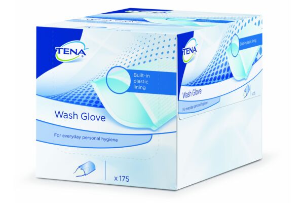 TENA Wash Glove avec film 175 pce