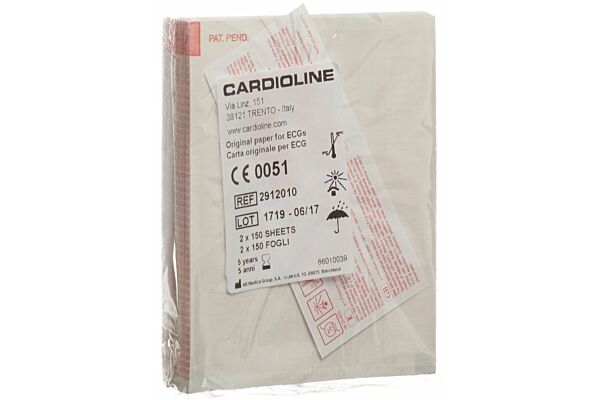 Cardioline rég papier pliant ar 1200 30mx120mm