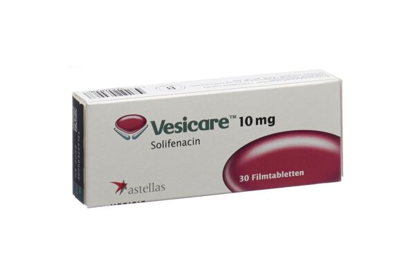 Vesicare Filmtabl 10 mg 30 Stk
