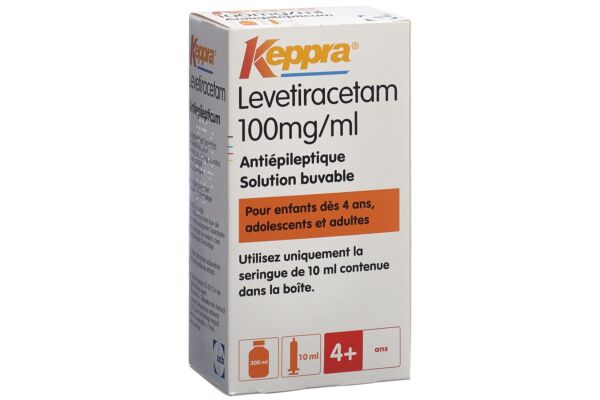Keppra Lös 100 mg/ml Dosierpipette 10 ml Fl 300 ml