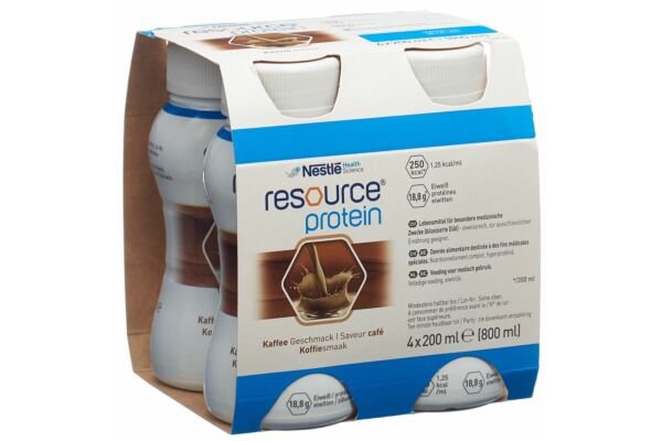 Resource Protein café 4 x 200 ml