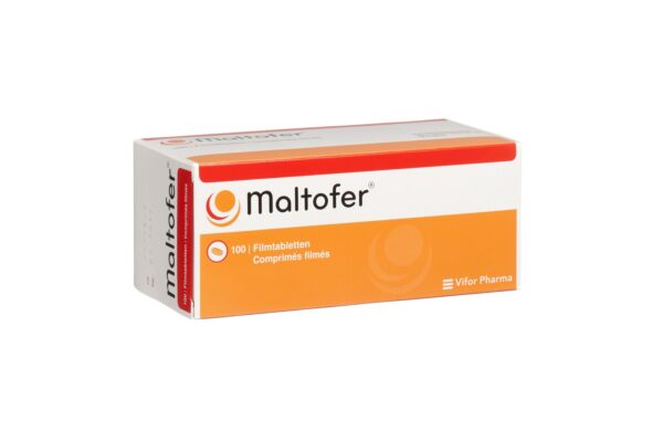 Maltofer Filmtabl 100 mg 100 Stk