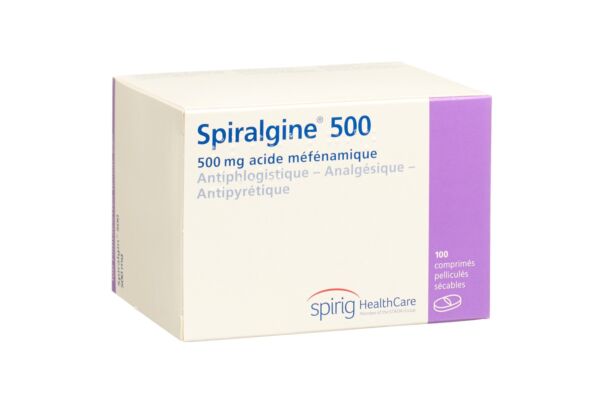 Spiralgin Filmtabl 500 mg 100 Stk