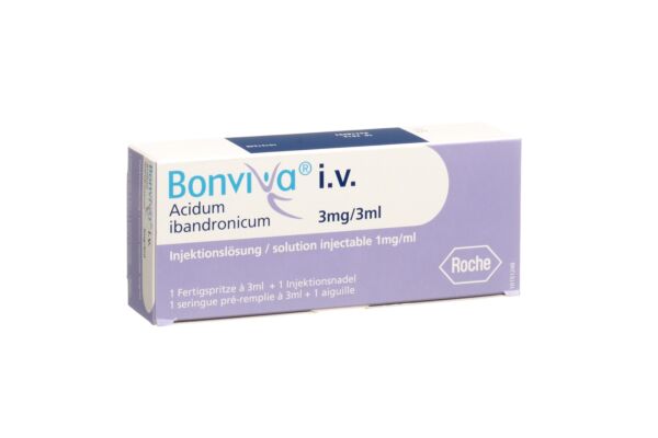 Bonviva i.v. Inj Lös 3 mg/3ml Fertspr 3 ml