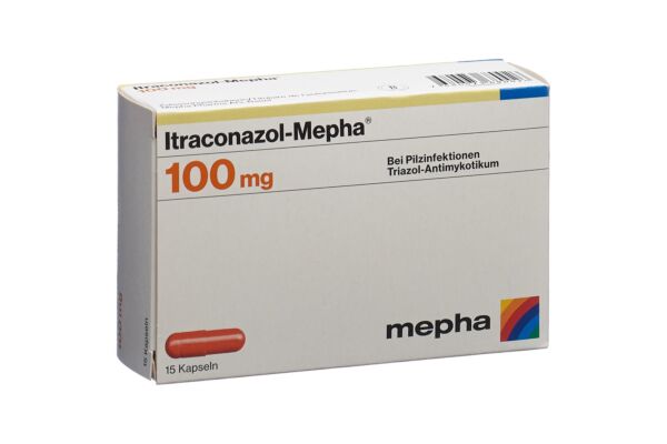 Itraconazol-Mepha caps 100 mg 15 pce