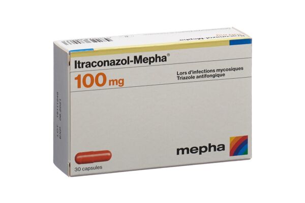 Itraconazol-Mepha caps 100 mg 30 pce