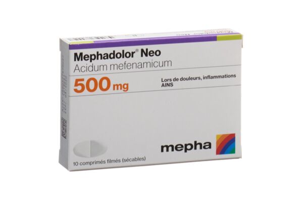 Mephadolor Neo cpr pell 500 mg 10 pce