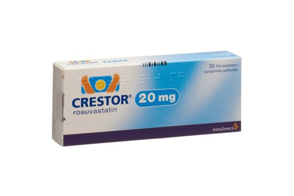 Crestor cpr pell 20 mg 30 pce