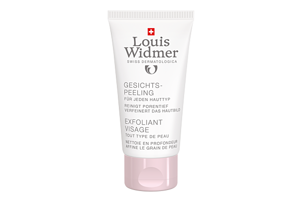 Louis Widmer Gesichts-Peeling ohne Parfum 50 ml