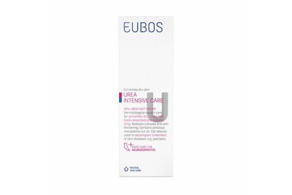 Eubos Urea crème pour les pieds 100 ml