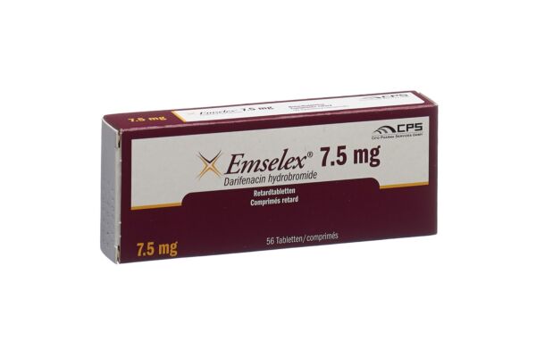 Emselex cpr ret 7.5 mg 56 pce