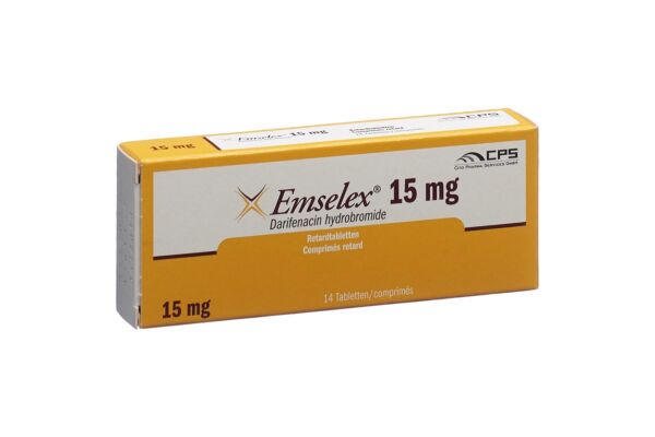 Emselex cpr ret 15 mg 14 pce
