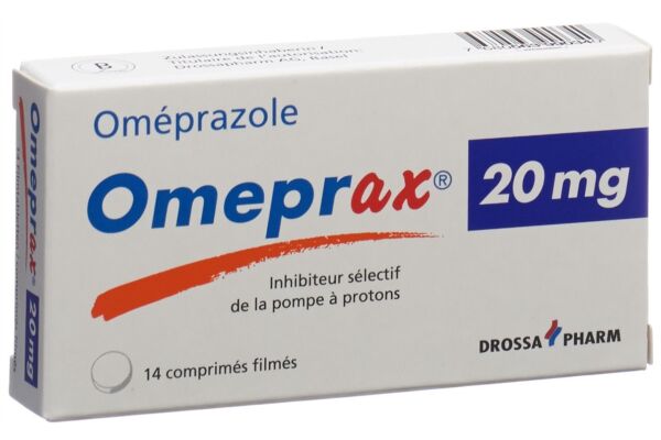 Omeprax cpr pell 20 mg 14 pce