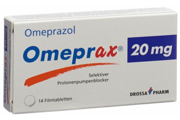 Omeprax Filmtabl 20 mg 14 Stk