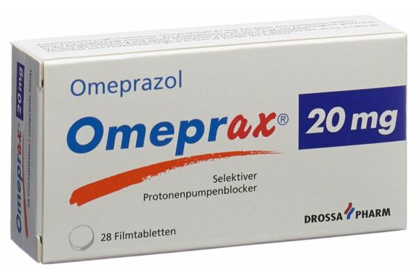 Omeprax cpr pell 20 mg 28 pce