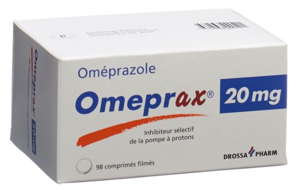 Omeprax cpr pell 20 mg 98 pce
