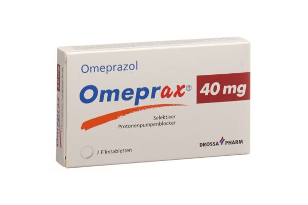 Omeprax cpr pell 40 mg 7 pce