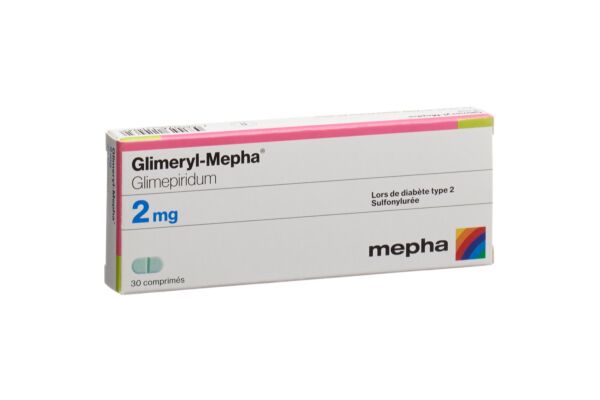 Glimeryl-Mepha cpr 2 mg 30 pce