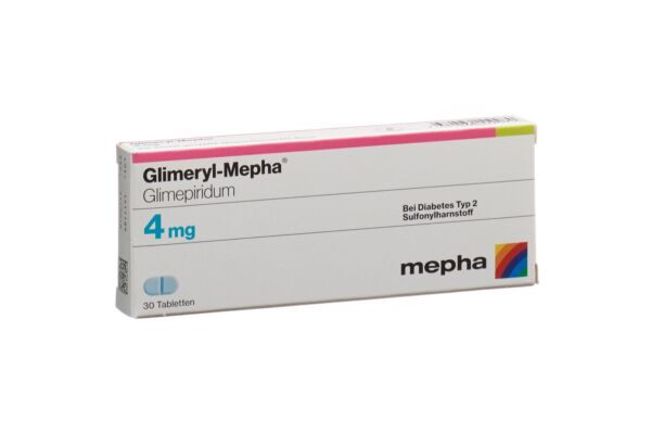 Glimeryl-Mepha cpr 4 mg 30 pce