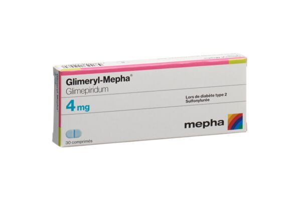Glimeryl-Mepha cpr 4 mg 30 pce