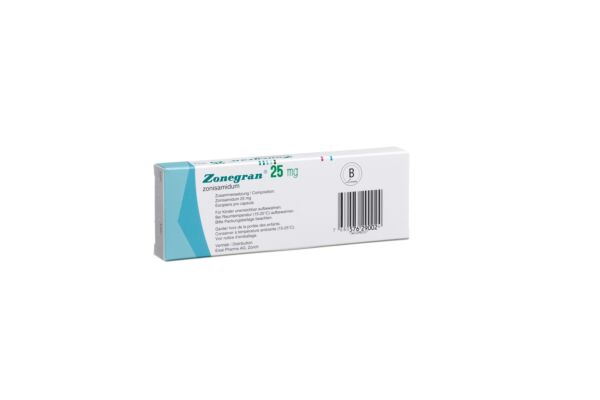 Zonegran caps 25 mg 14 pce