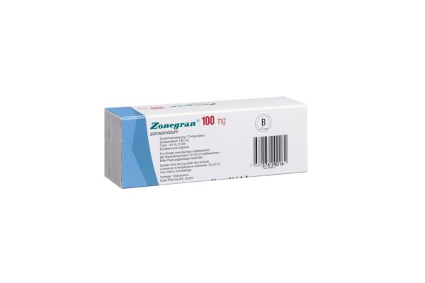 Zonegran caps 100 mg 56 pce
