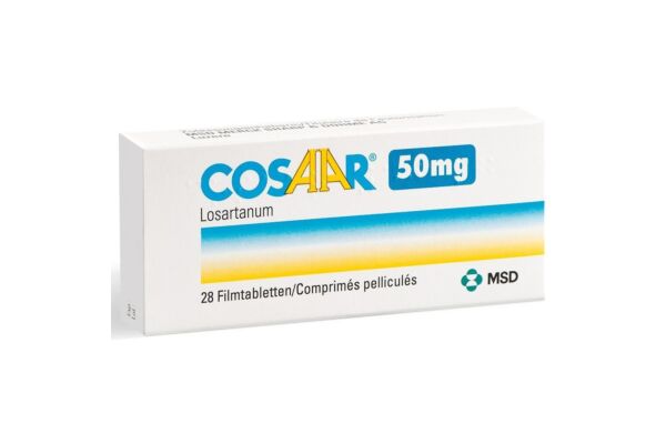 Cosaar Filmtabl 50 mg 28 Stk