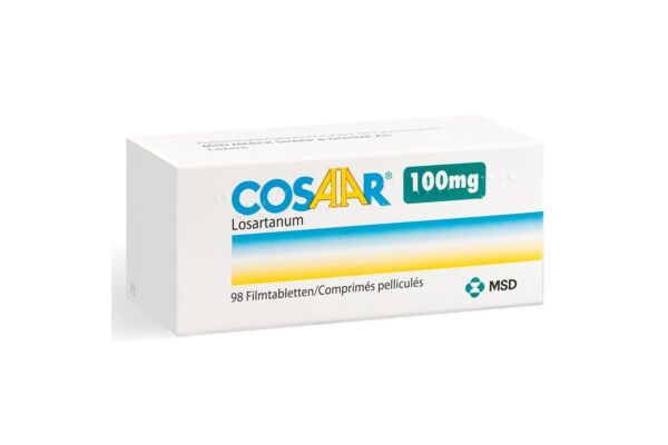 Cosaar cpr pell 100 mg 98 pce
