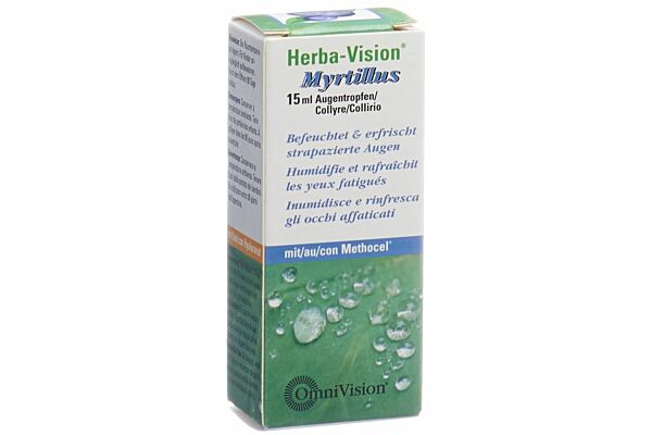 Herba Vision Myrtillus collyre ophtalmique fl 15 ml