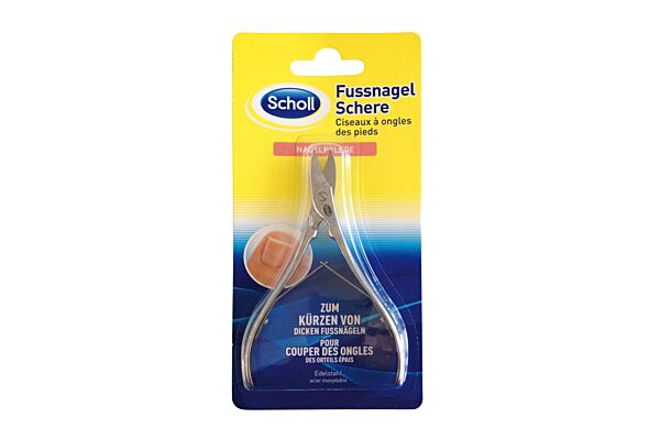 Scholl Excellence ciseaux ongles pieds