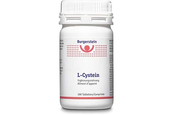 Burgerstein L-Cystein cpr bte 100 pce