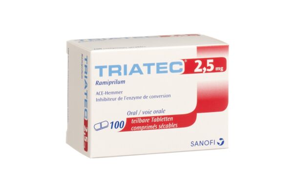 Triatec Tabl 2.5 mg 100 Stk