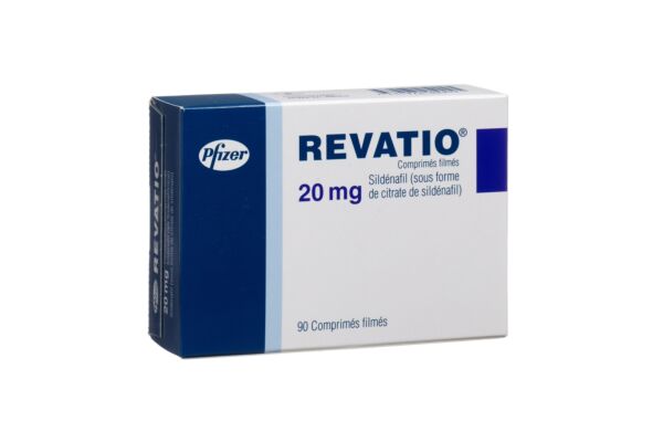 Revatio cpr pell 20 mg 90 pce