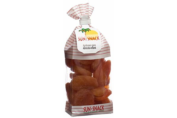 Sun Snack abricots entiers dénoyautés sach 275 g