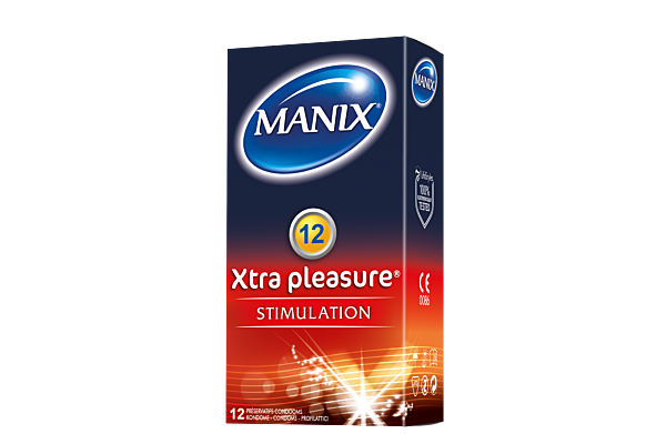 Manix Xtra Pleasure préservatifs 12 pce