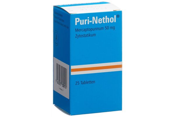 Puri-Nethol Tabl 50 mg Fl 25 Stk