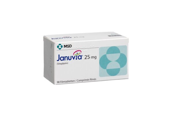 Januvia Filmtabl 25 mg 98 Stk
