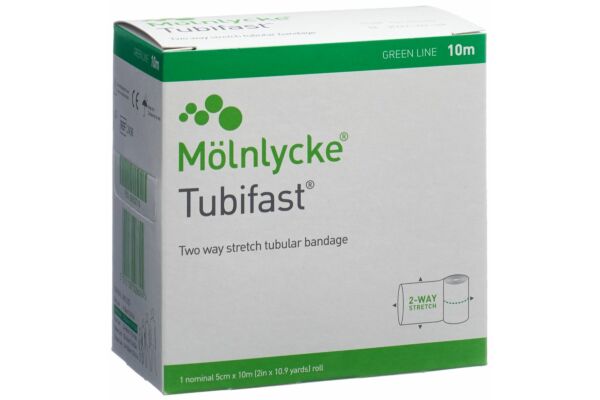 Tubifast rétention tubulaire 5cmx10m vert