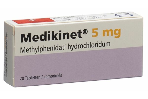 Medikinet Tabl 5 mg 20 Stk